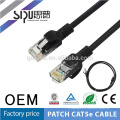 Precio de fábrica de SIPU cobre de alta velocidad cable plano de conexión del cordón del gato 6 de Ethernet para la computadora